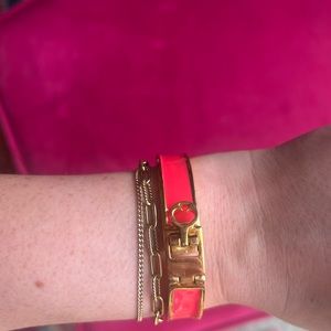 Kate Spade Hot Pink Enamel Bracelet